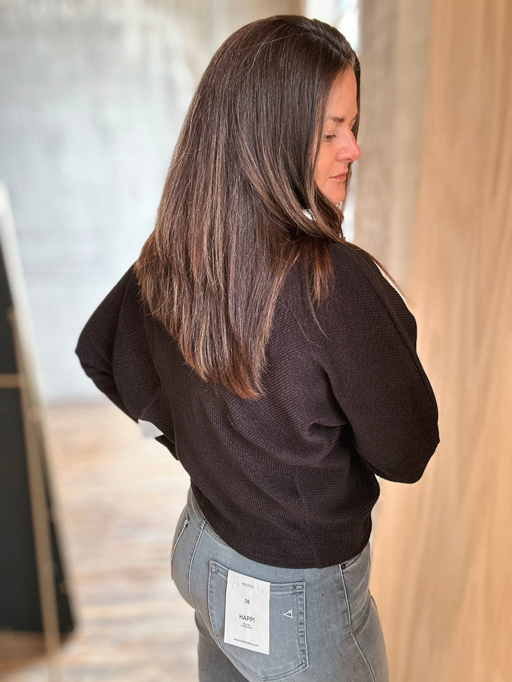 Zip Up Textured Jacket