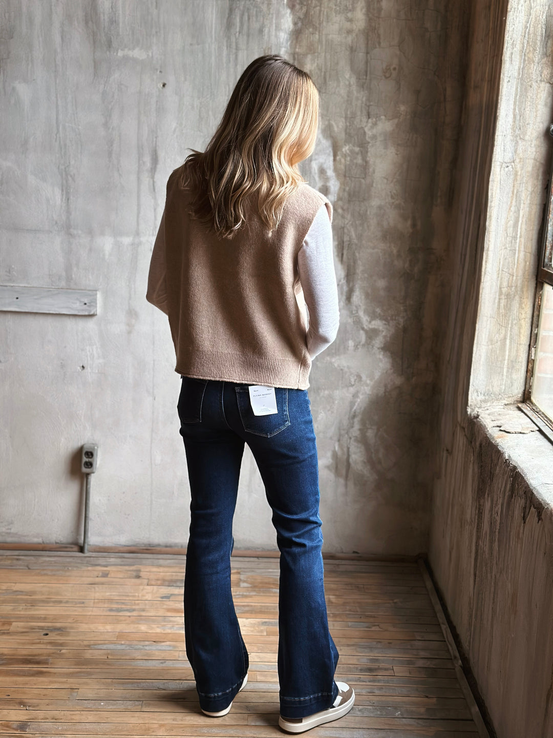 Mock Neck Sweater Vest