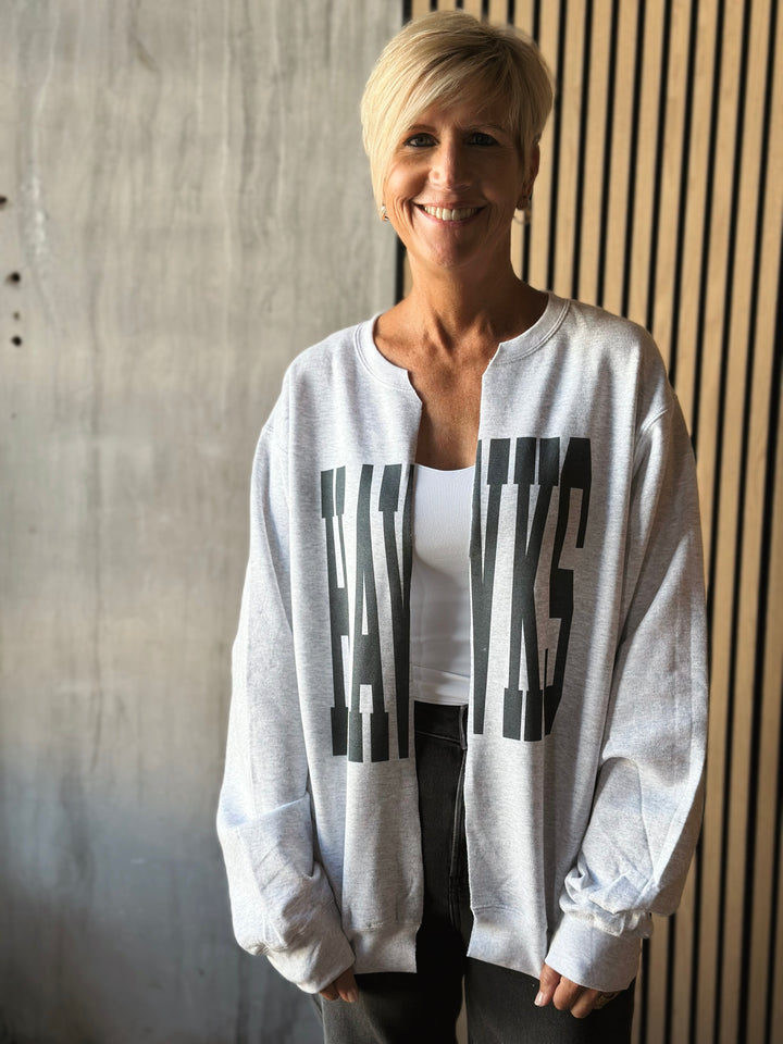 HAWKS Split Sweatshirt