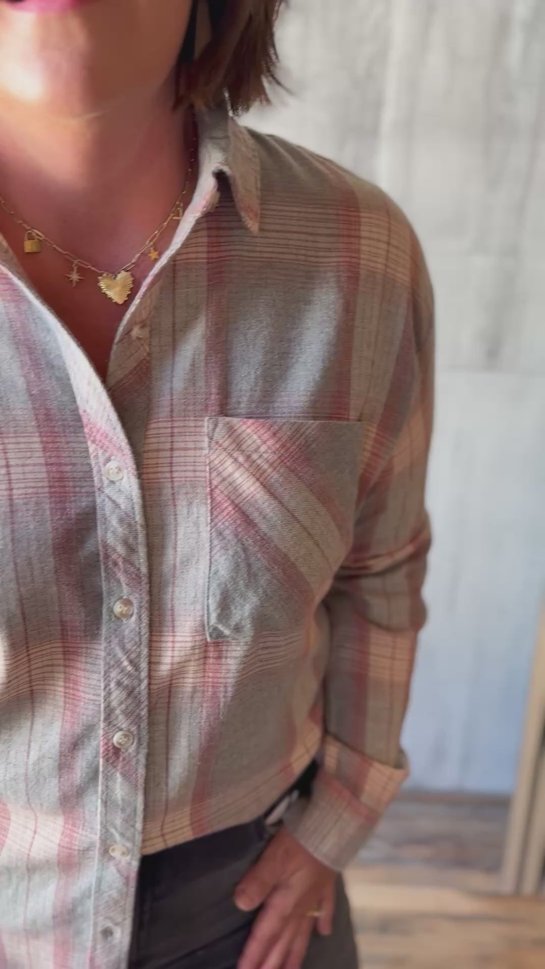 Milo Plaid Button-Up