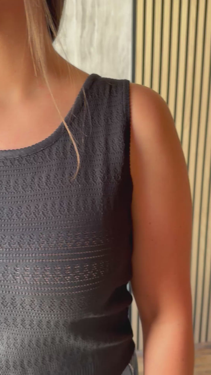 Wren Pointelle Top