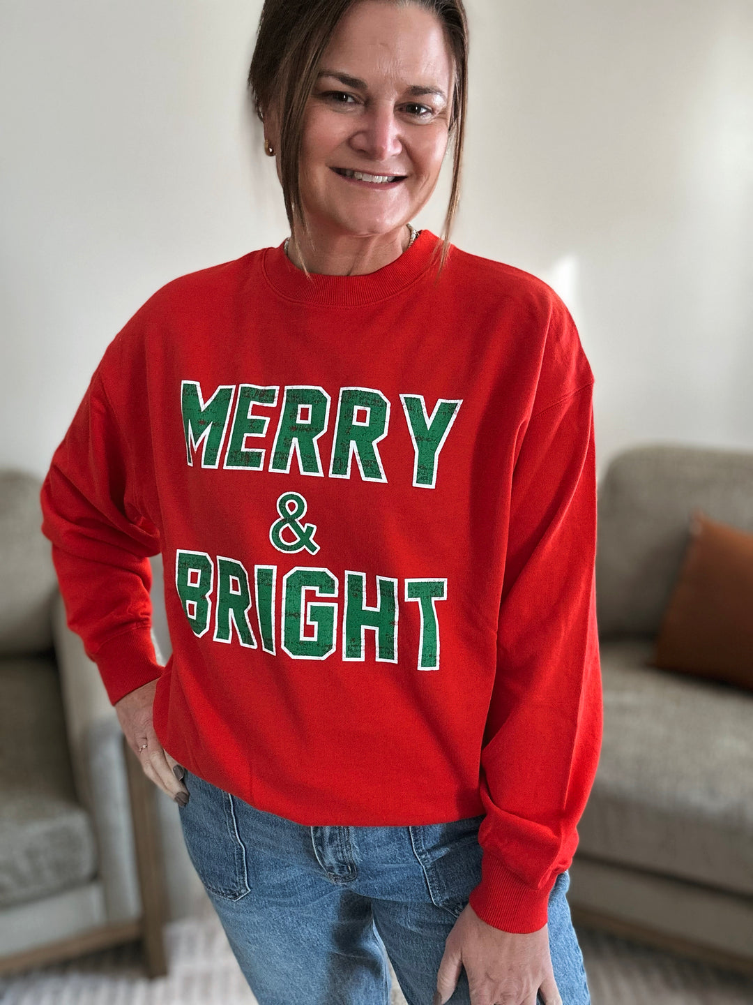 Merry & Bright Sweatshirt