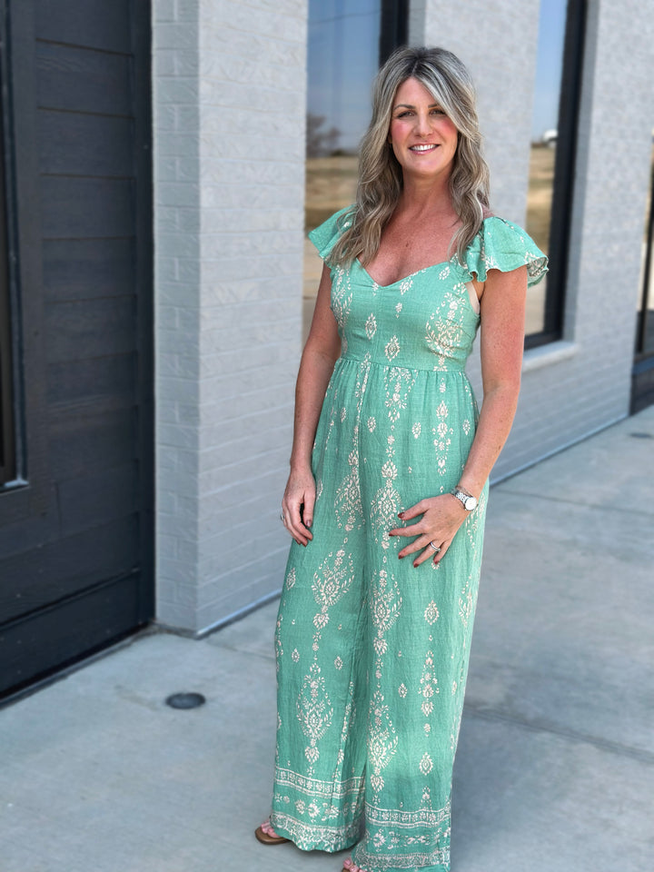 The Wild Bloom Jumpsuit