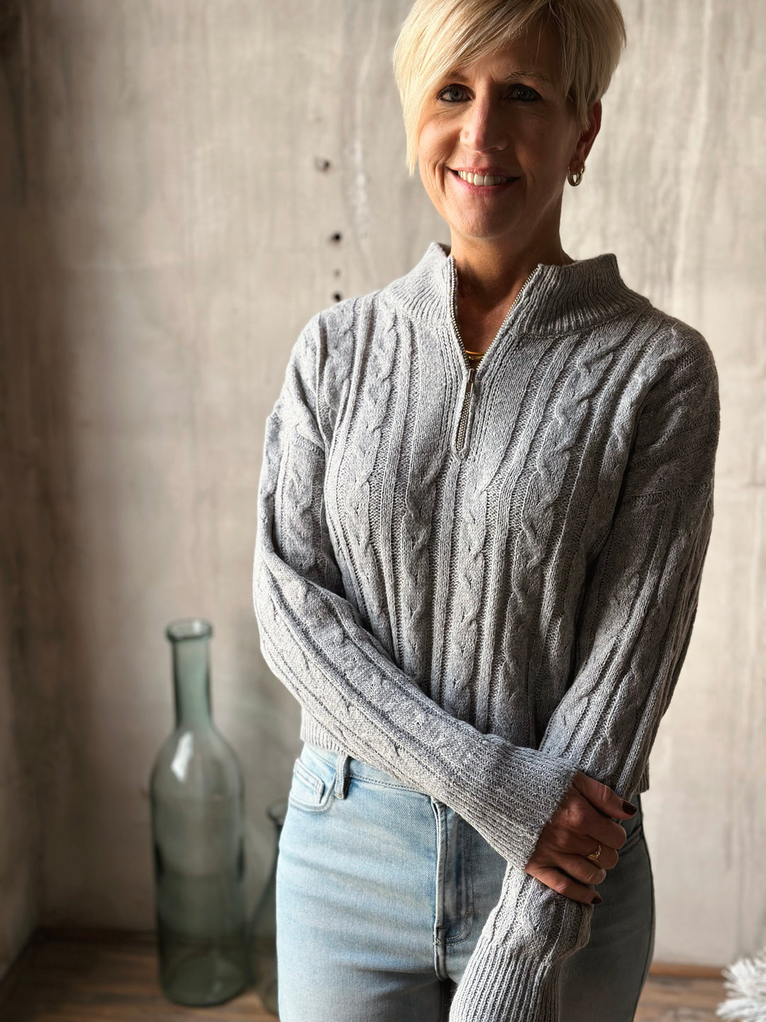 Lucas Cable Knit Sweater