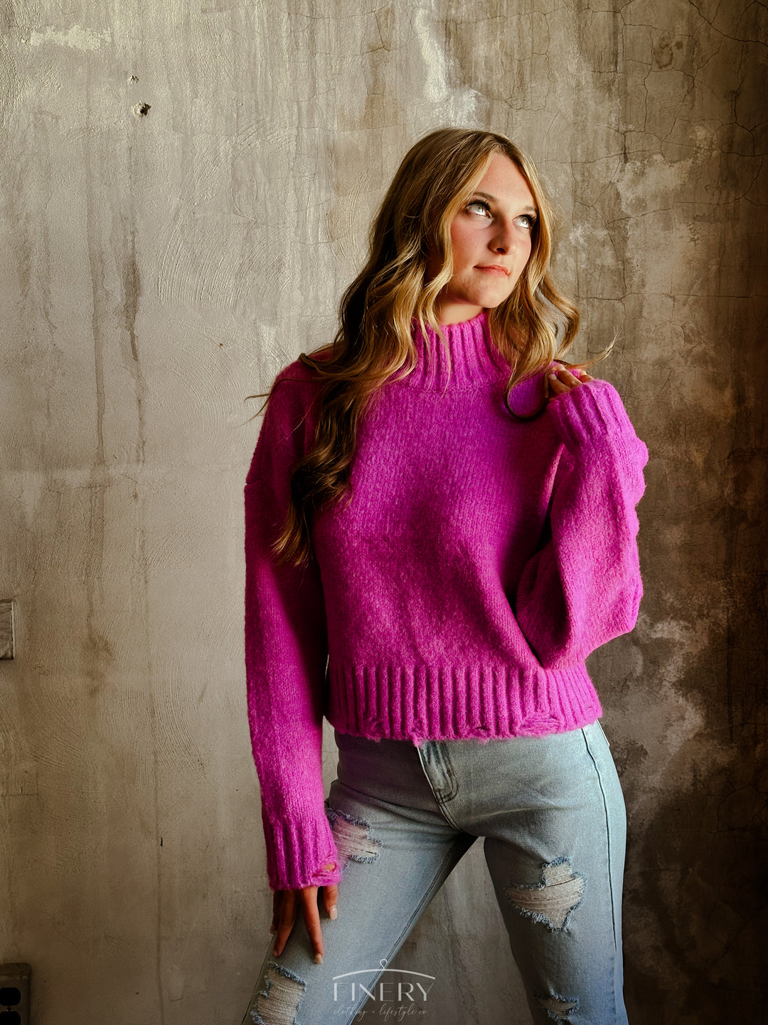 Here for It Sweater