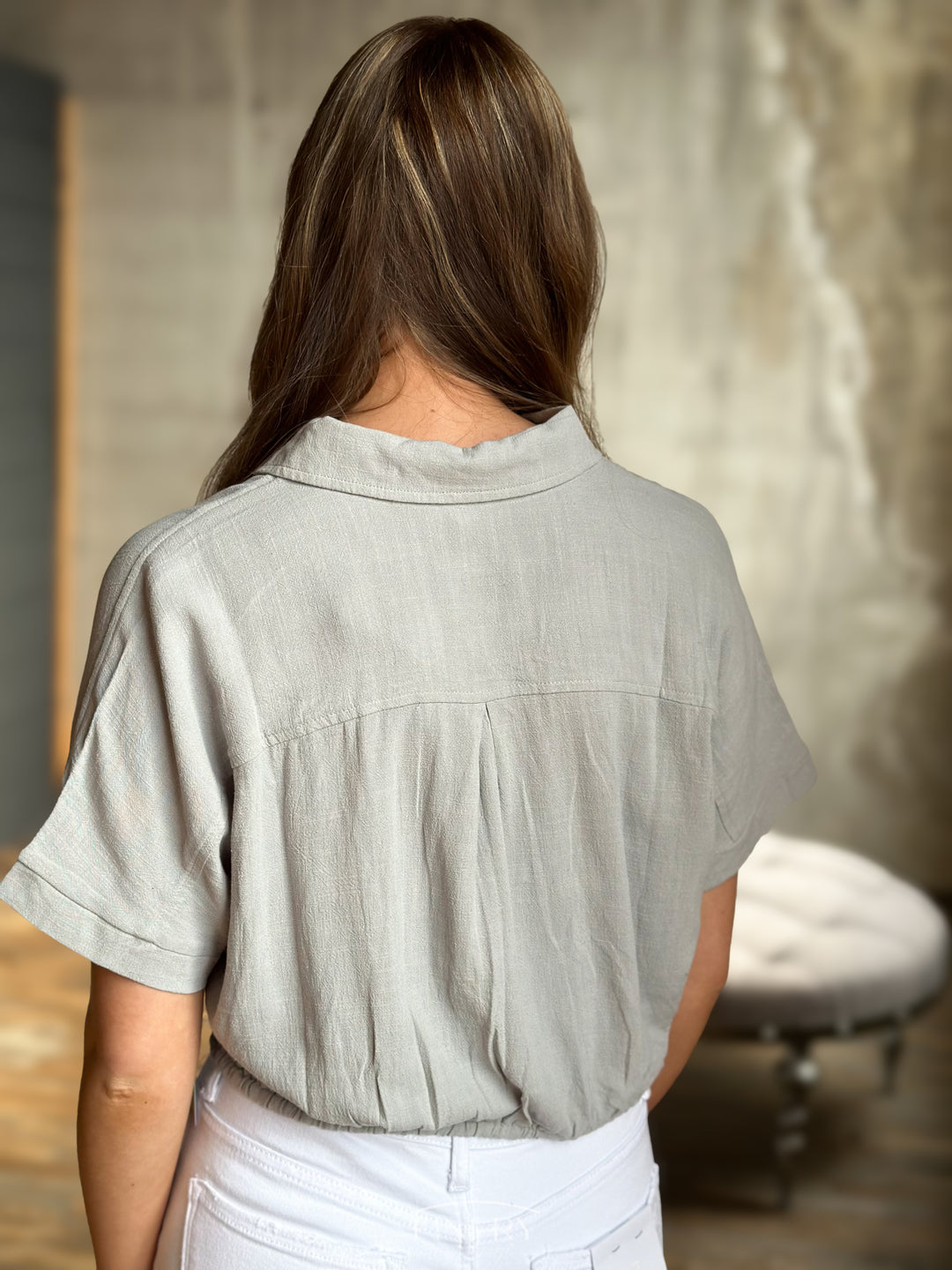 Halen Linen Top