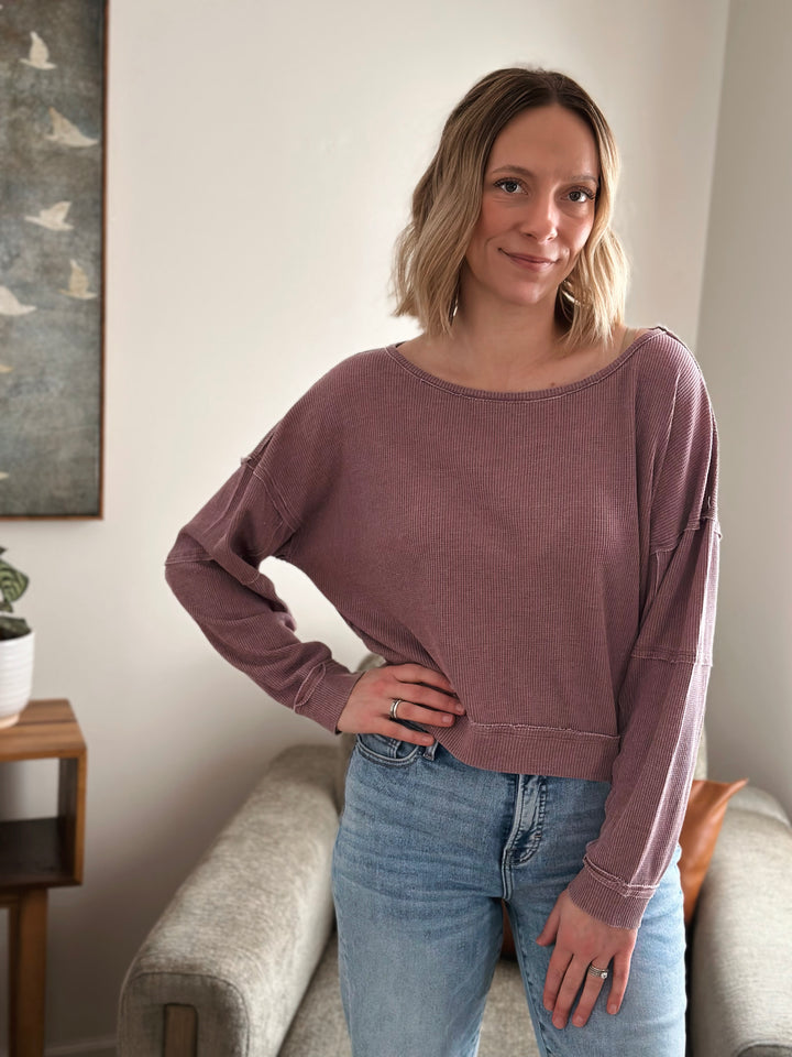The Easy Fix Boatneck Pullover