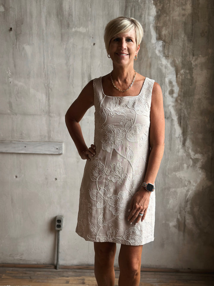 The Jessica Embroidered Dress