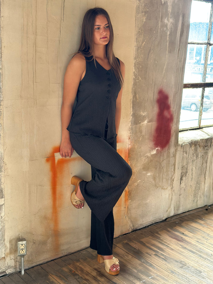 The Greer Texture Pant