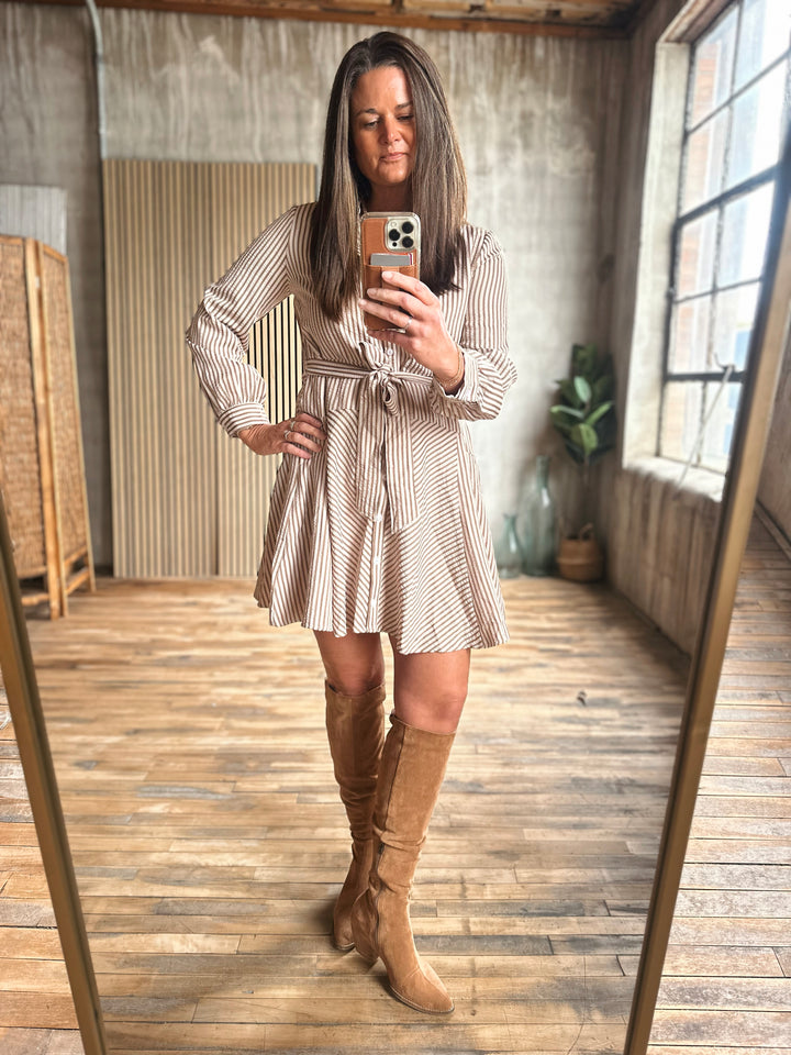 Kip Stripe Dress