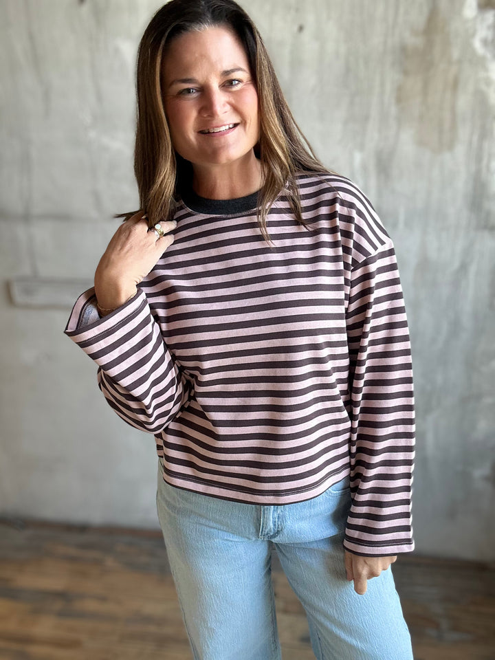 The Aspen Stripe Top