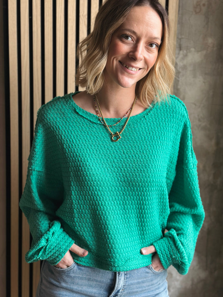 Jessa Knit Top