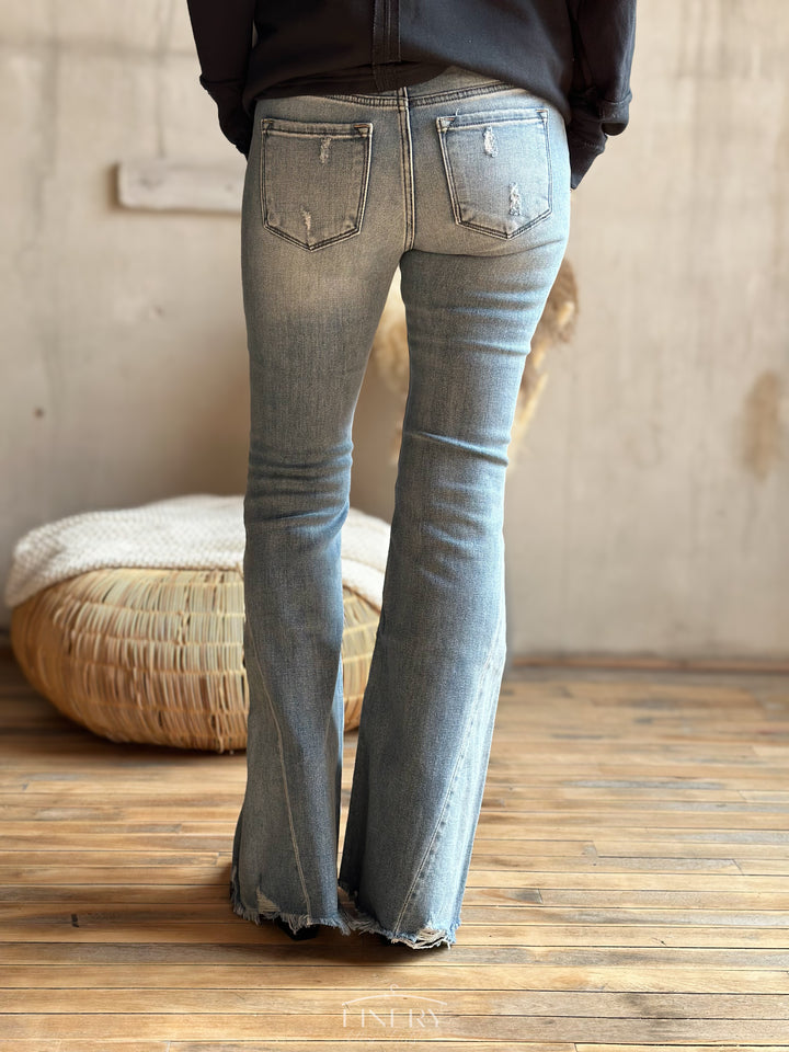 Rose MR Flare Jeans