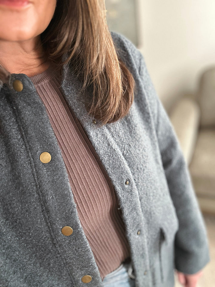 Corinne Teddy Jacket