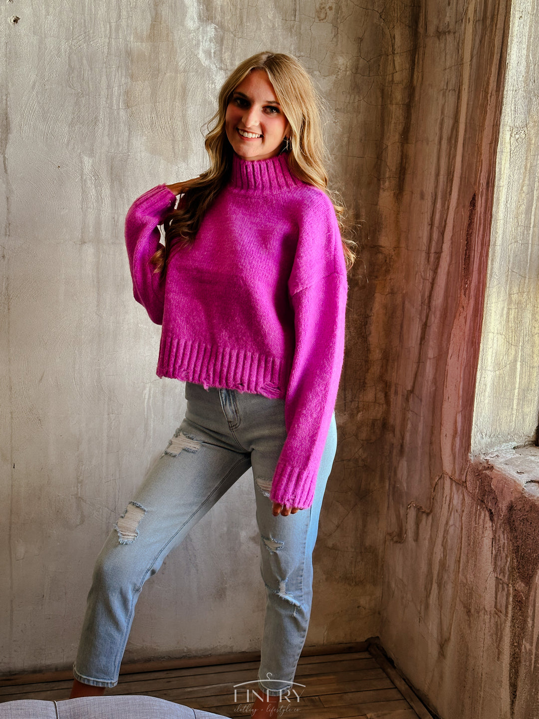 Here for It Sweater