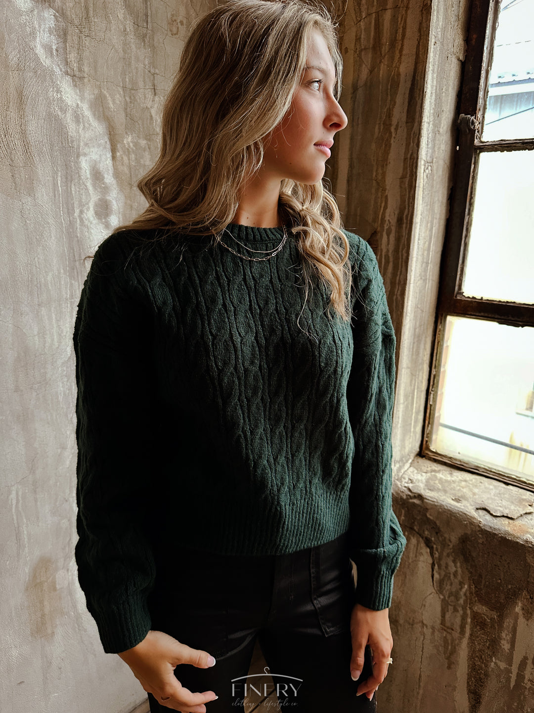 Sloan Crew Neck Sweater