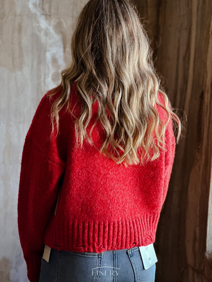 Here for It Sweater