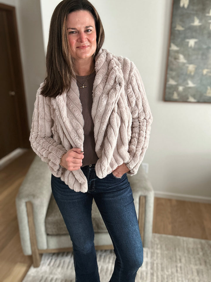 Charity Faux Fur Jacket