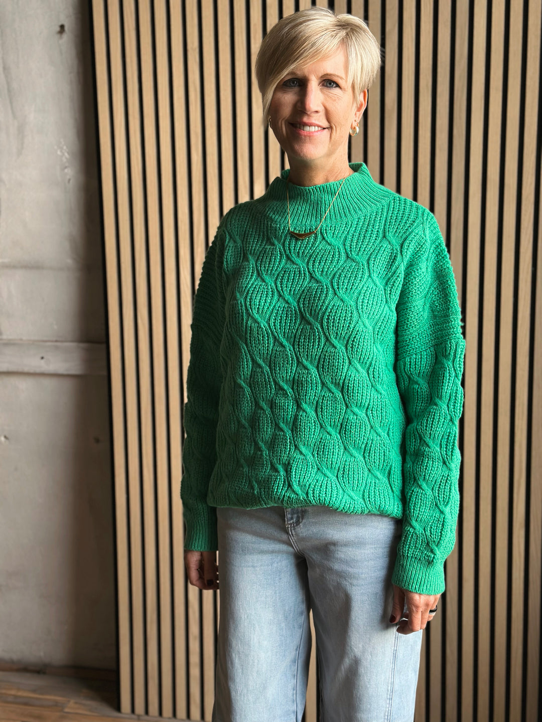 Carli Cable Knit Sweater