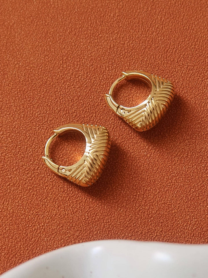 Prisme 18K Hoop Earrings
