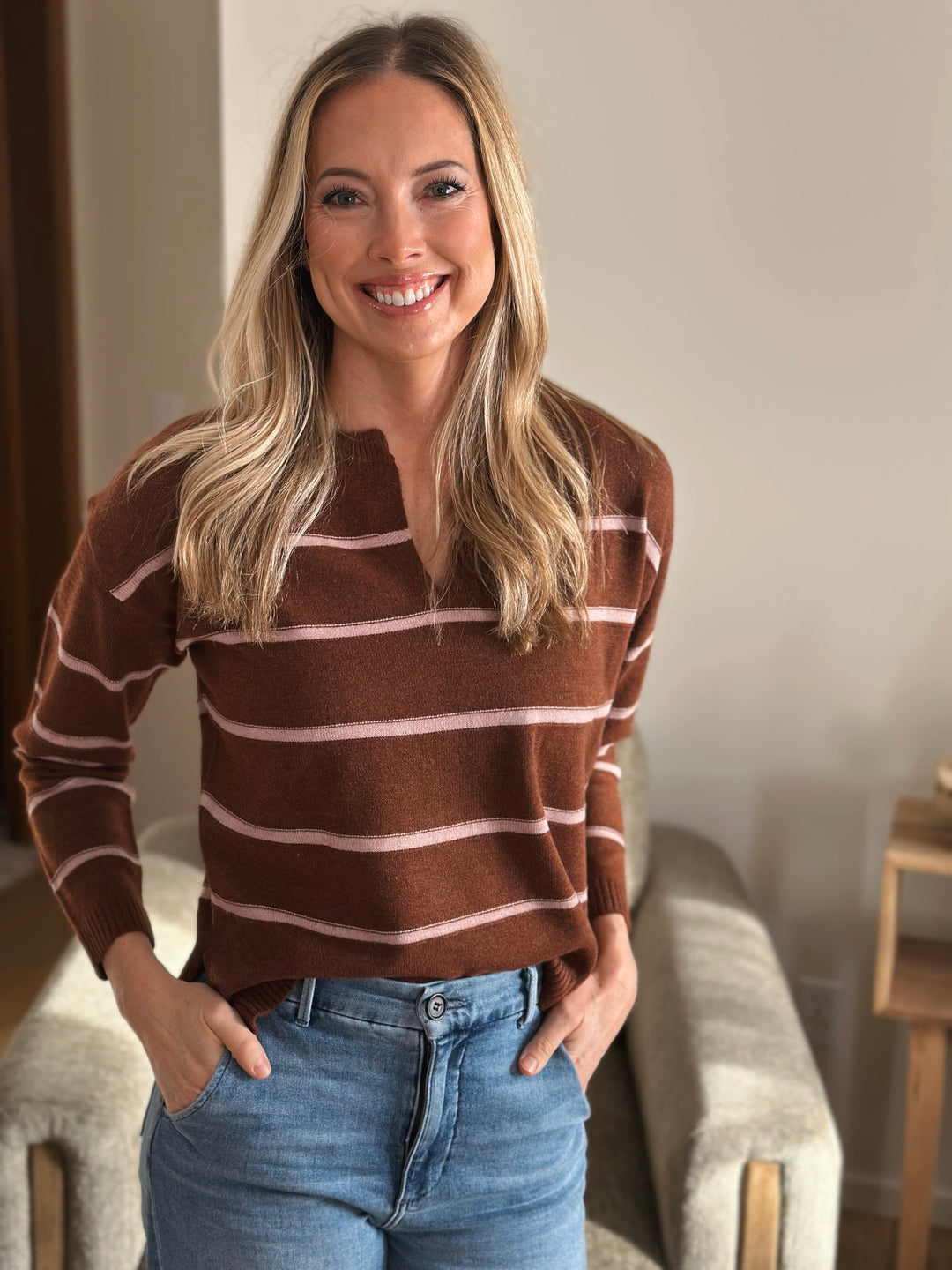 Vivian Stripe Sweater