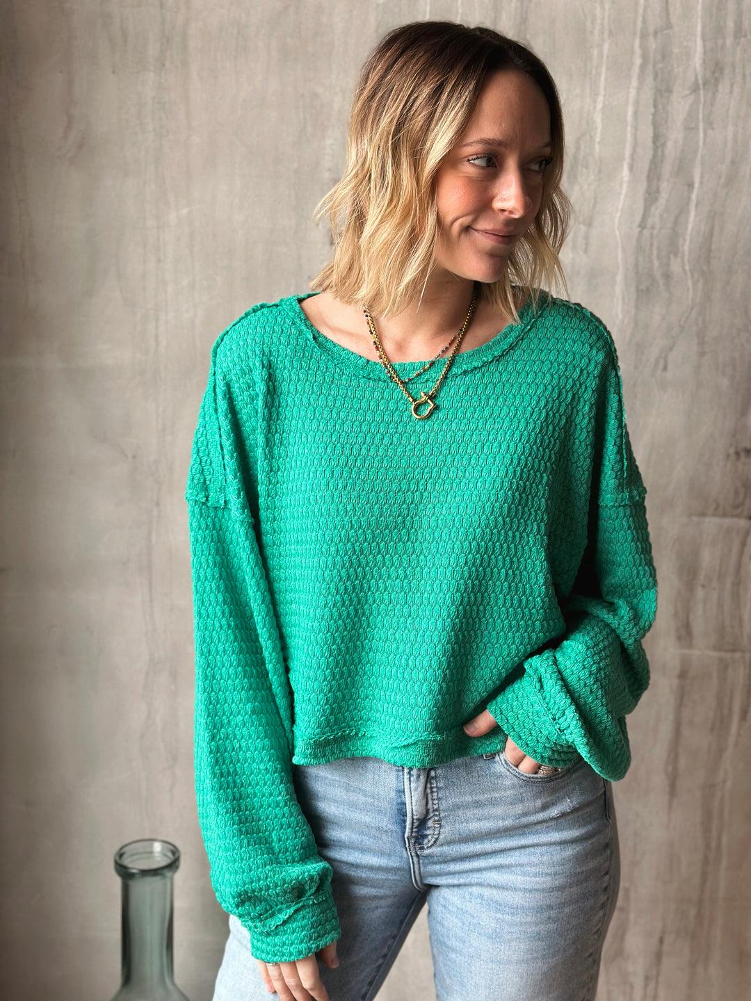 Jessa Knit Top