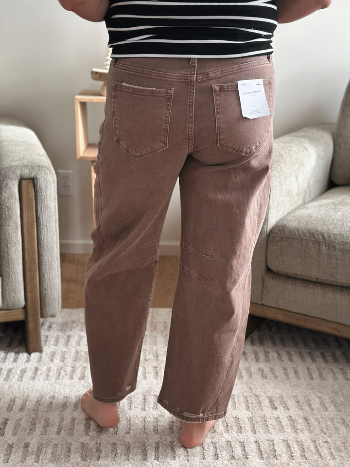 Emery Barrel Jeans