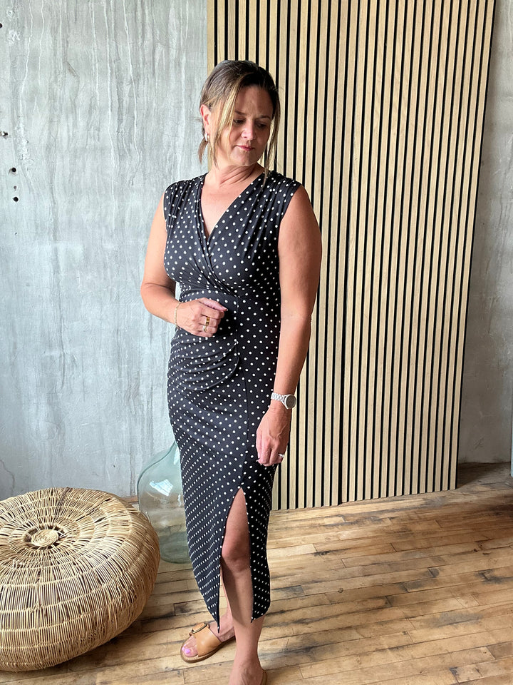 The Maria Polka Dot Dress