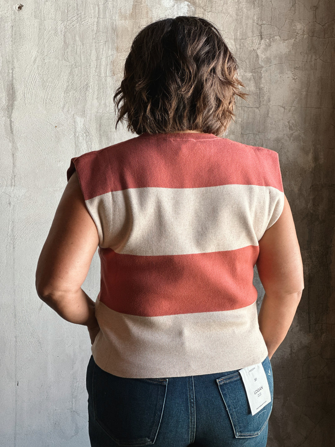 Longoria Striped Top