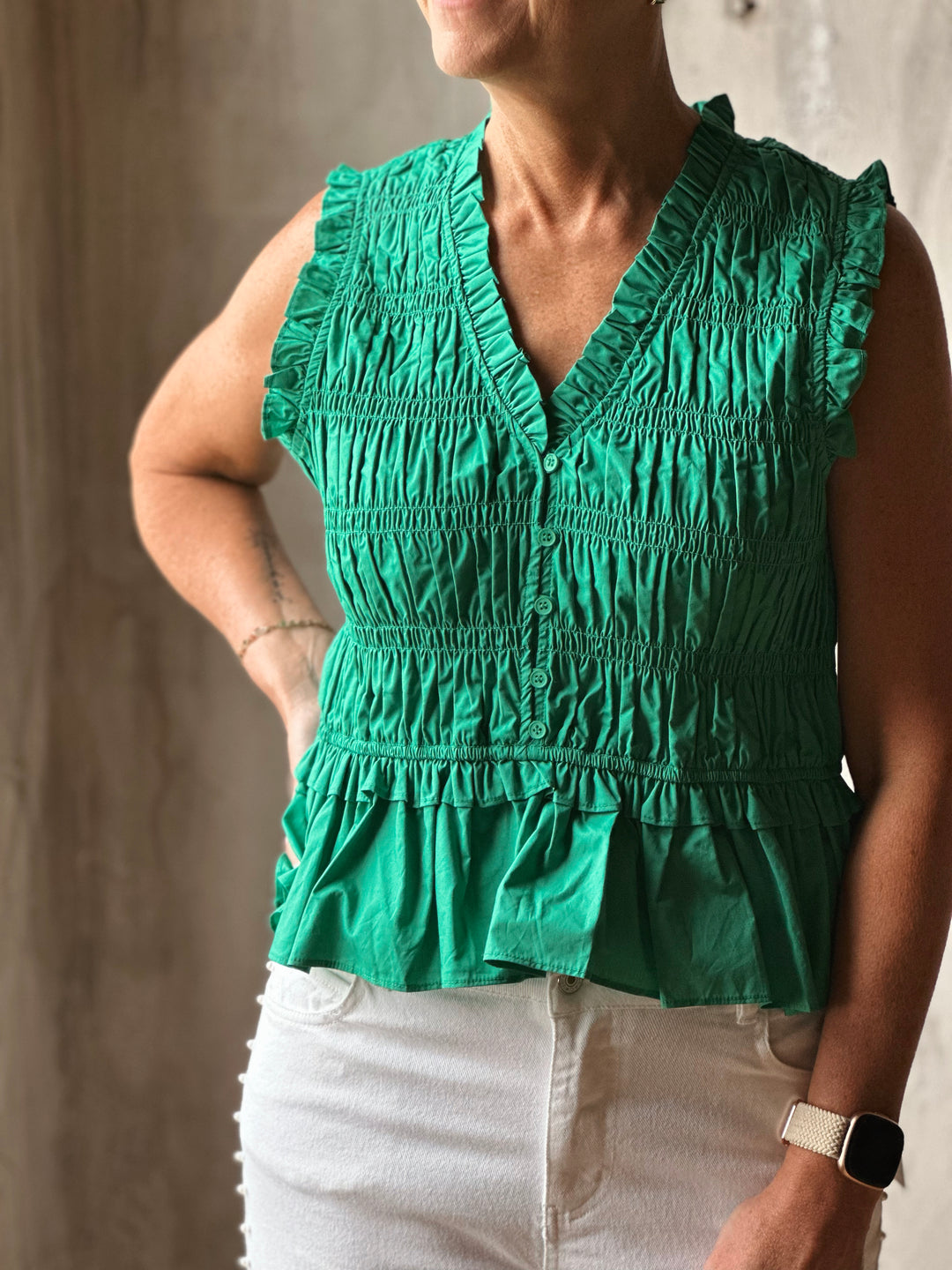 Sarah Peplum Top