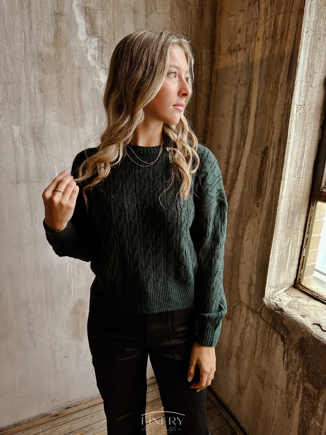 Sloan Crew Neck Sweater