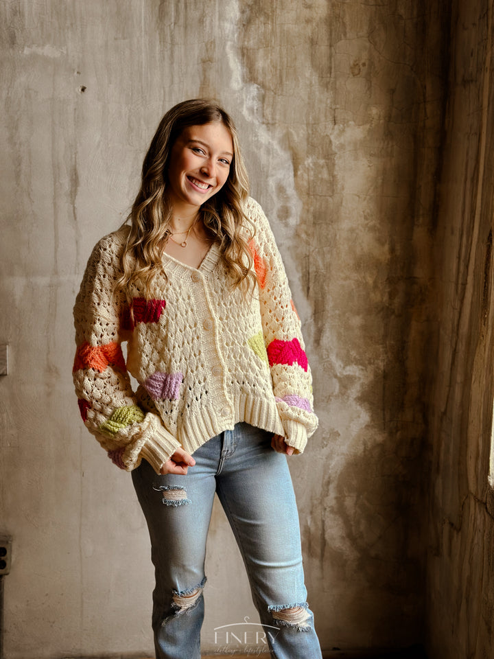 Penny Colorful Cardigan