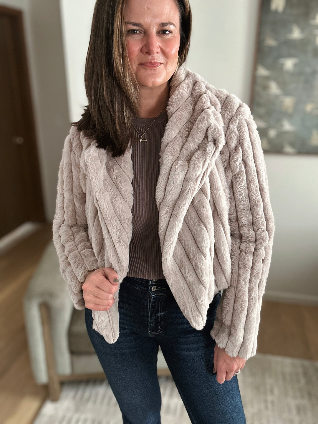 Charity Faux Fur Jacket