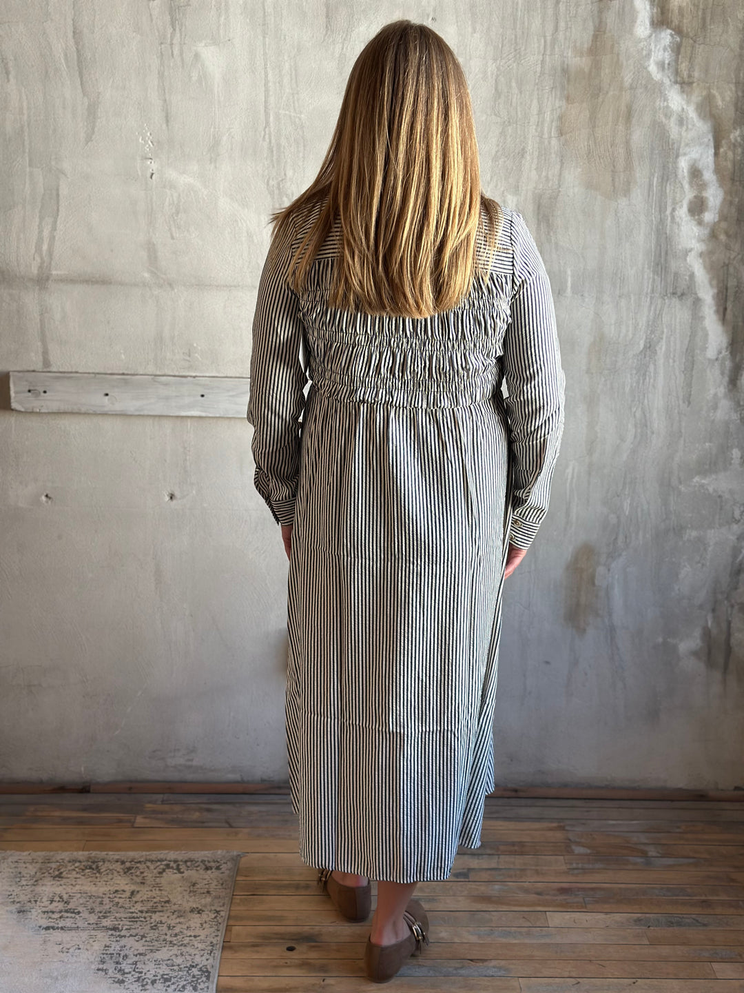 The Brandt Stripe Dress