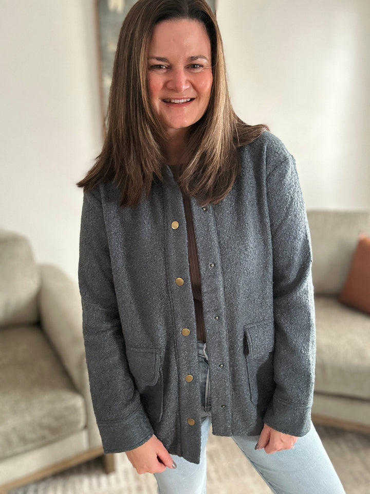 Corinne Teddy Jacket