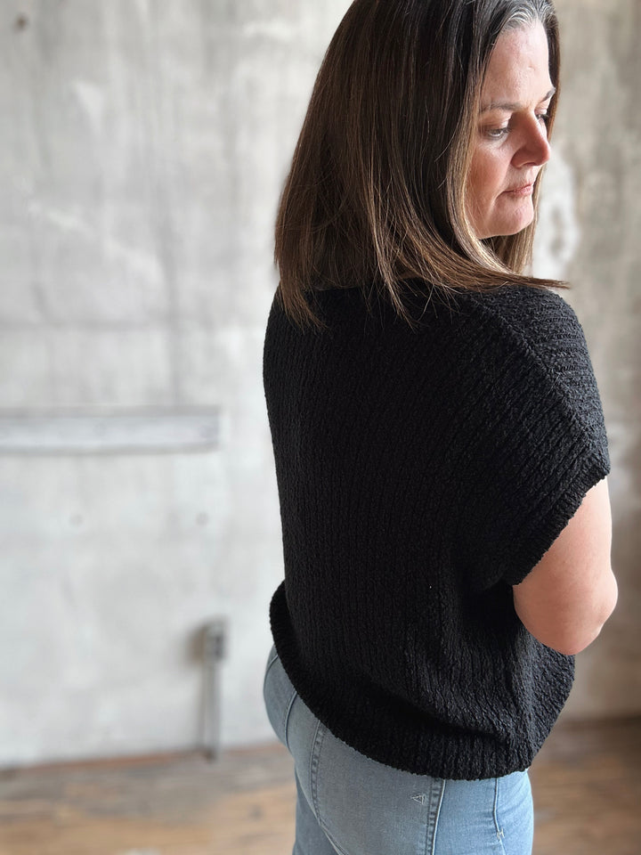 The Midnight Texture Cardigan