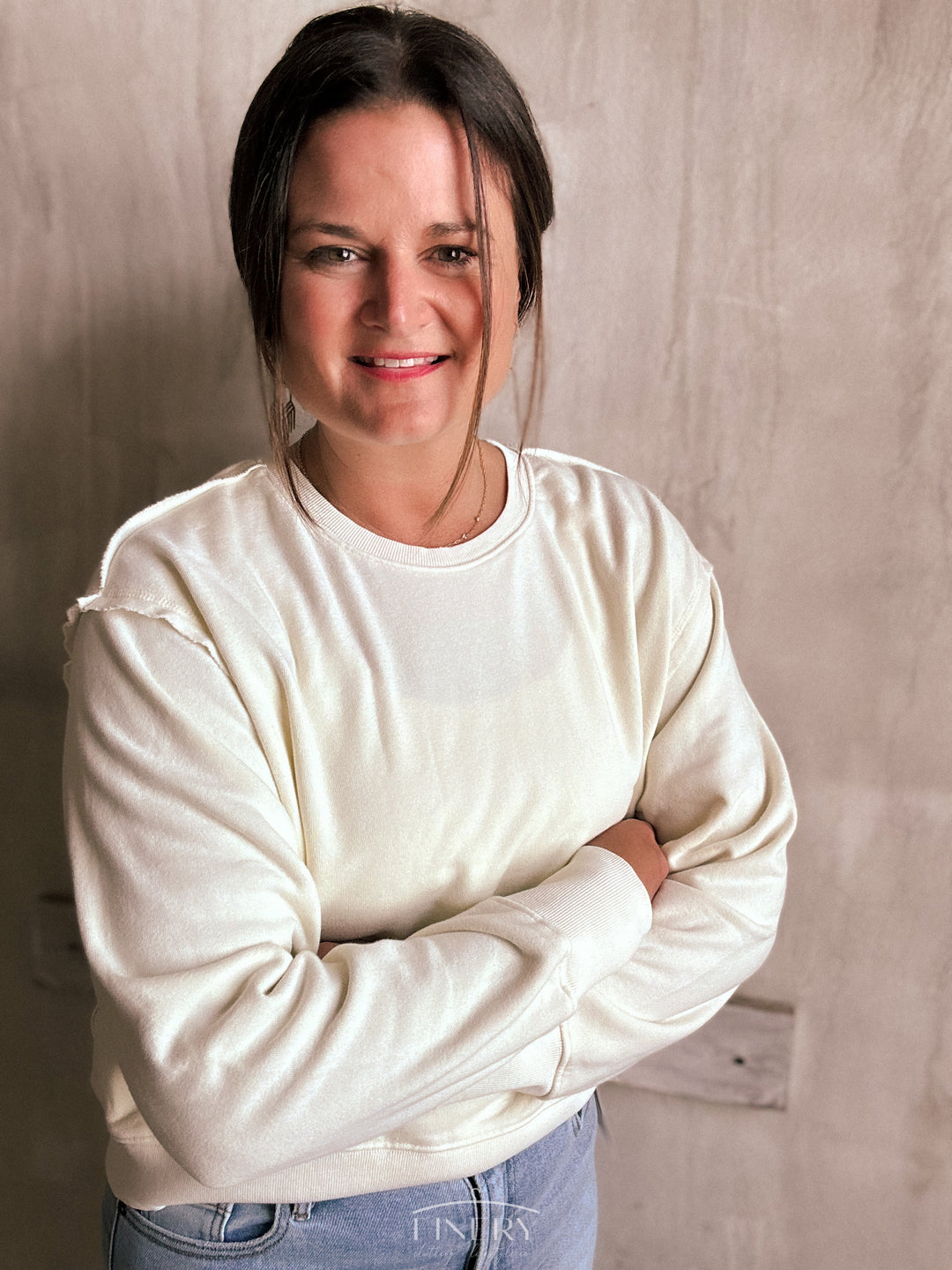 Graycin Cropped Sweatshirt