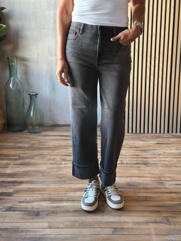 Colette Cuffed Straight Jean