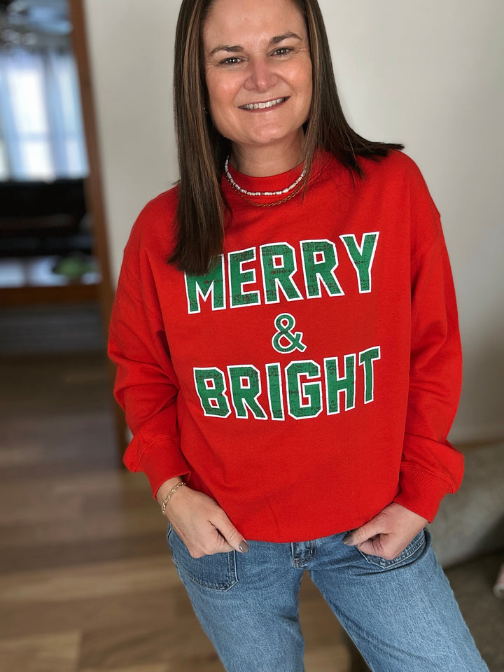 Merry & Bright Sweatshirt