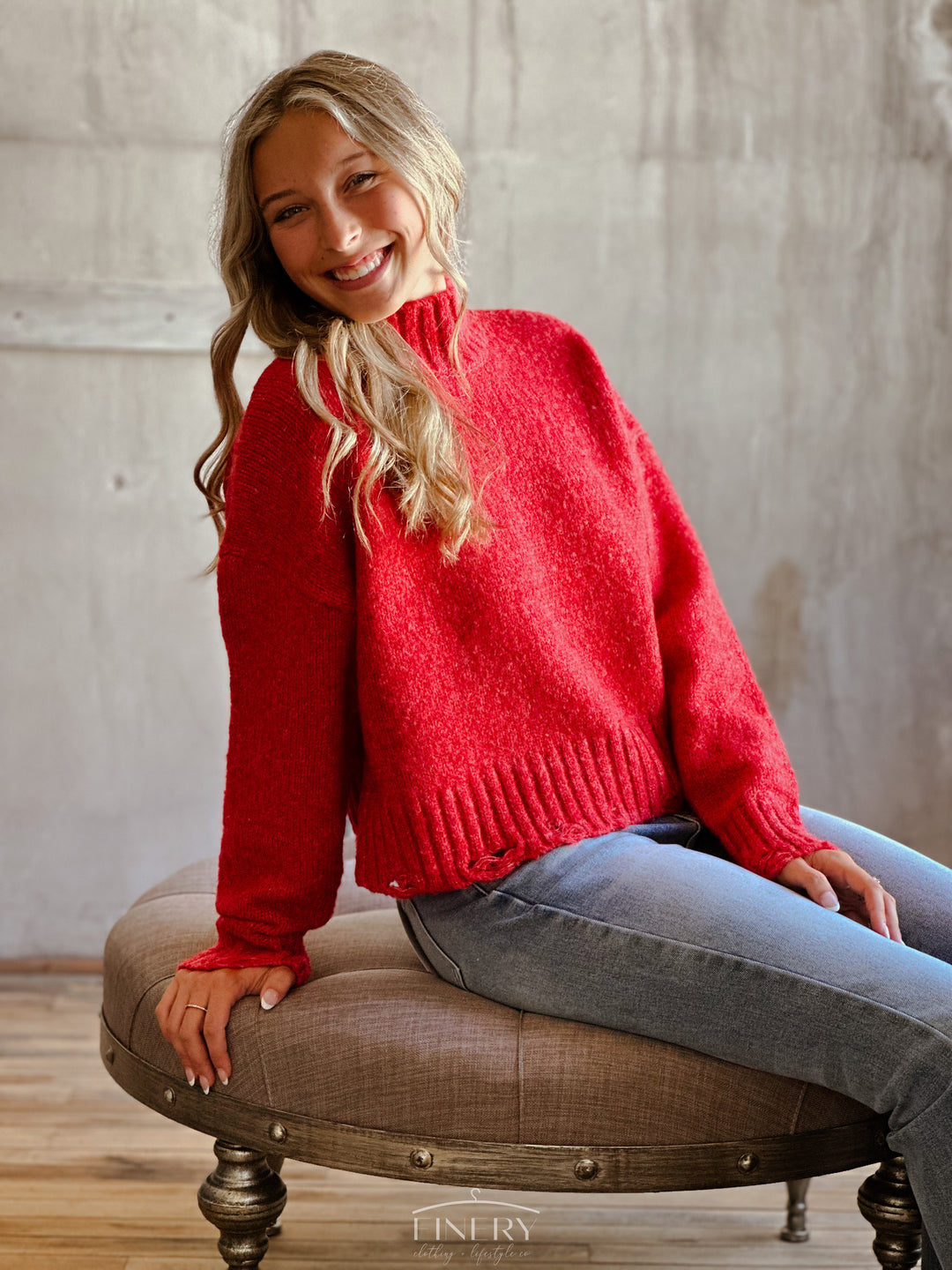 Here for It Sweater
