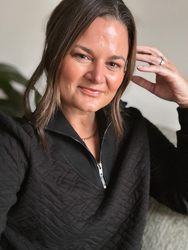 Gina Quilted Half Zip