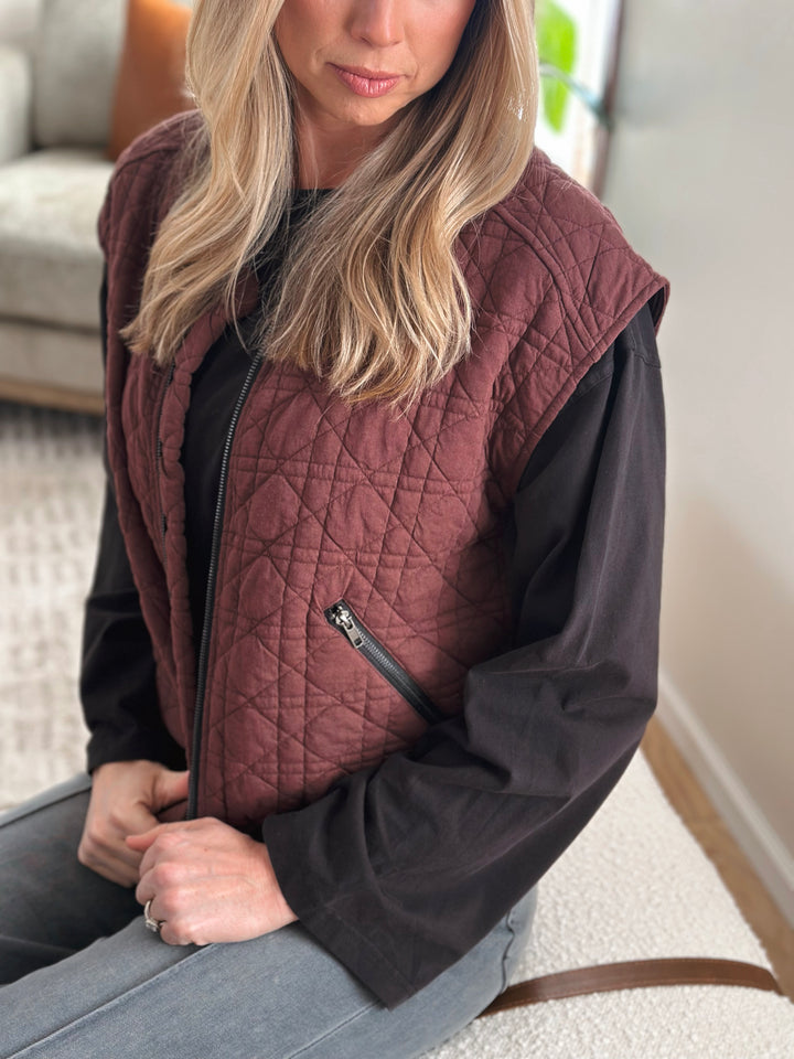 Josie Quilted Vest