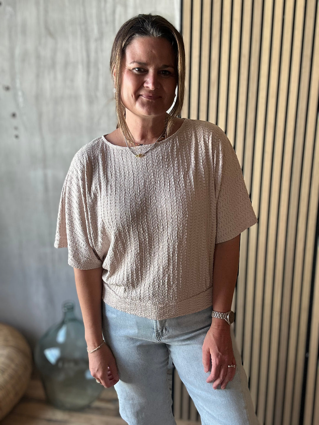 The Calix Banded Knit