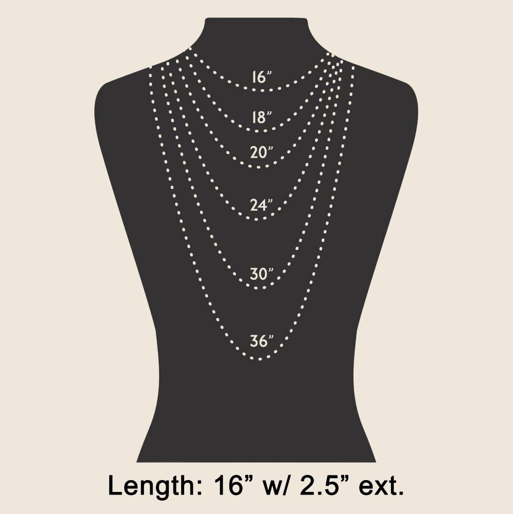 Assorted Pattern Beaded Necklace