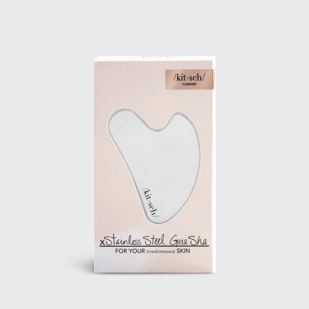 Kit-sch Gua Sha tool packaging on a light gray background