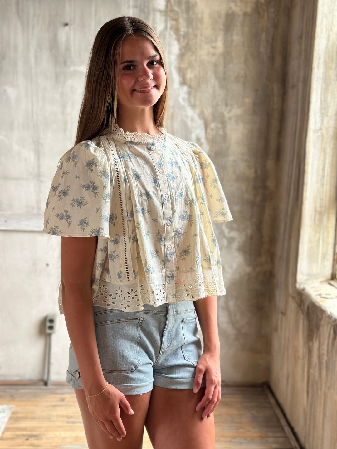 The Maribel Lace Blouse