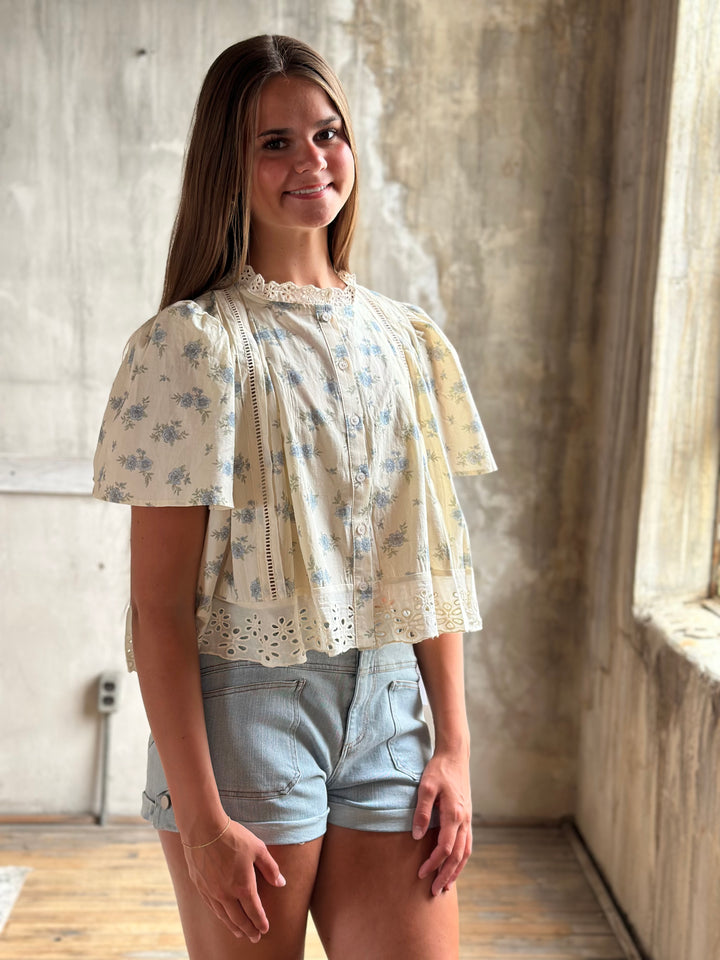 The Maribel Lace Blouse
