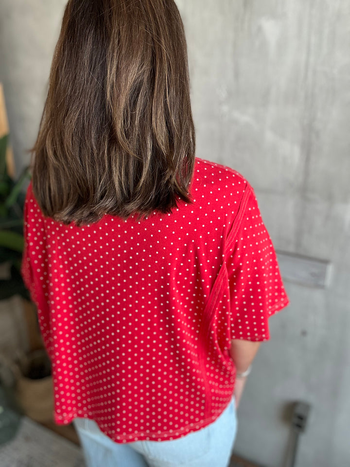 The Haven Polka Dot Top