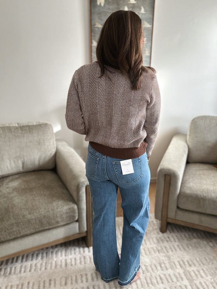 Jamie HR Wide Leg Jeans