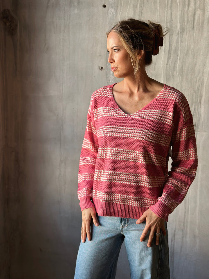 The Tenley Stripe Sweater